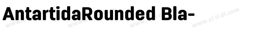 AntartidaRounded Bla字体转换